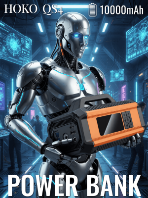 Портативный аккумулятор QS4 с пусковым устройством и насосом для авто 