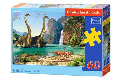 Пазл Castorland 60 деталей: Динозавры, B-06922