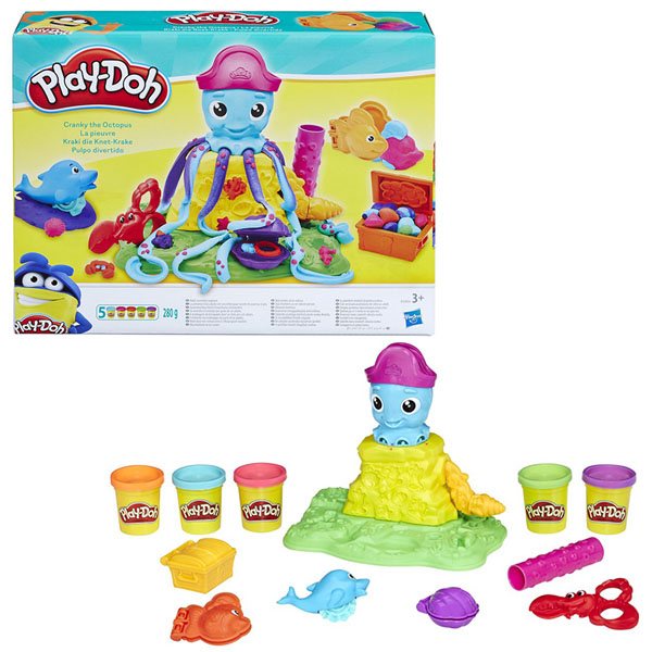 Игровой набор Hasbro Play-Doh Веселый Осьминог Игровой набор Hasbro Play-Doh Веселый Осьминог
