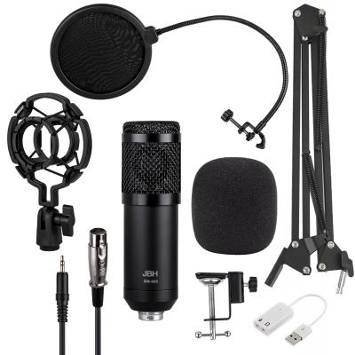 Конденсаторный студийный микрофон JBH BM800, черный