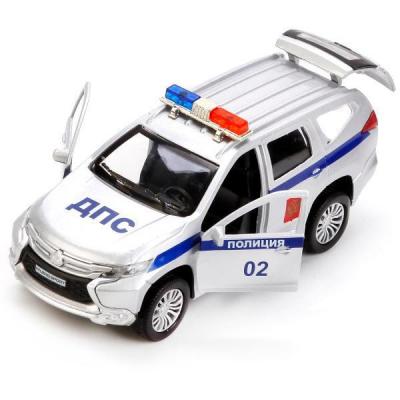 Автомобиль игрушечный Технопарк Mitsubishi Pajero Sport Полиция 12 см
