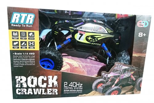 Радиоуправляемый краулер Rock Crawler 4WD 1:14 2.4G Радиоуправляемый краулер Rock Crawler 4WD 1:14 2.4G