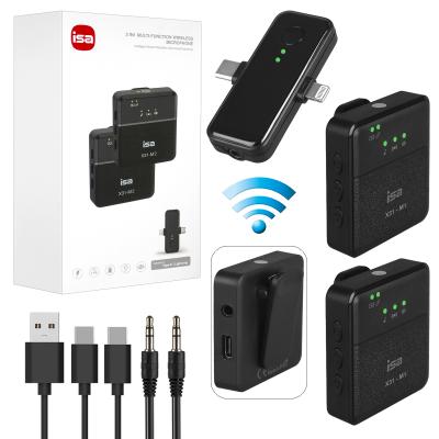 Микрофон беспроводной Type-C+Lightning ISA X31-M2