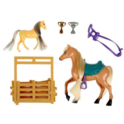 Аксессуары для кукол 29 см, 2 лошади для Софии, аксессуары, Карапуз, HY763268-22-PH-S