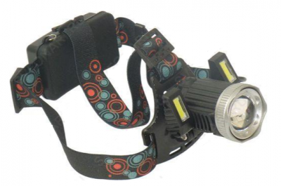 Налобный фонарь аккумуляторный HL-167-COB