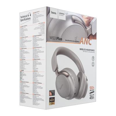 Полноразмерные наушники W53 Plus Tone с шумоподавлением серый