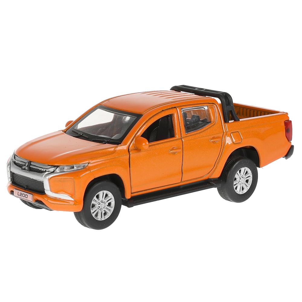 Машина металлическая Mitsubishi L200 13 см, оранжевый, Технопарк,  L200-12-OG купить с доставкой — 680 руб.. Фото, отзывы, выгодные цены.