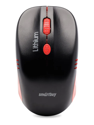 Мышь беспроводная Smartbuy SBM-344CAG-KR черно-красный зарядка от USB Мышь беспроводная Smartbuy SBM-344CAG-KR черно-красный зарядка от USB