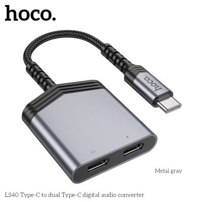 Переходник Hoco LS40 Type-C на AUX