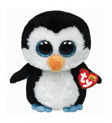 Мягкая игрушка TY Водлз Пингвин черно-белый15 см