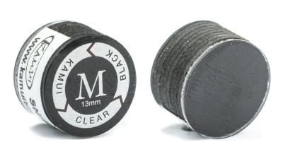 Наклейка для кия "Kamui Clear Black" (M) 13 мм