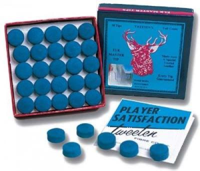 Коробка наклеек для кия "Elk Master"13 мм (50 шт)