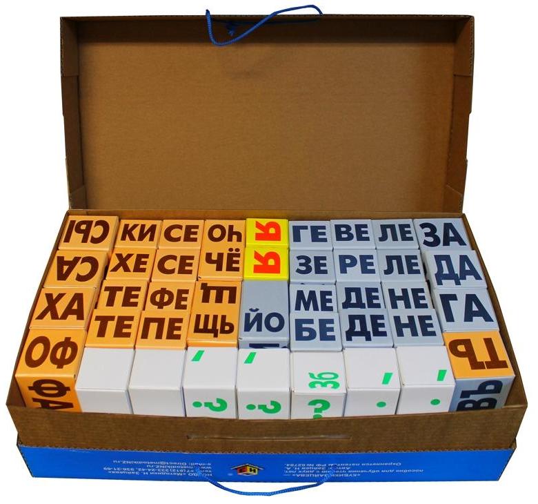 Развивающая игрушка Кубики Зайцева собранные Развивающая игрушка Кубики Зайцева собранные