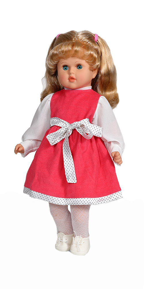 Кукла озвученная Весна Дашенька 16 мягконабивная 54 см