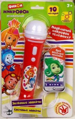Музыкальная игрушка Микрофон Фиксики Музыкальная игрушка Микрофон Фиксики
