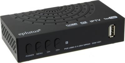 Цифровой HD TV-тюнер DVB-T2 Eplutus DVB-125T