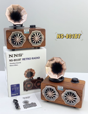 Колонка радио NNS NS-801BT Retro Колонка радио NNS NS-801BT Retro