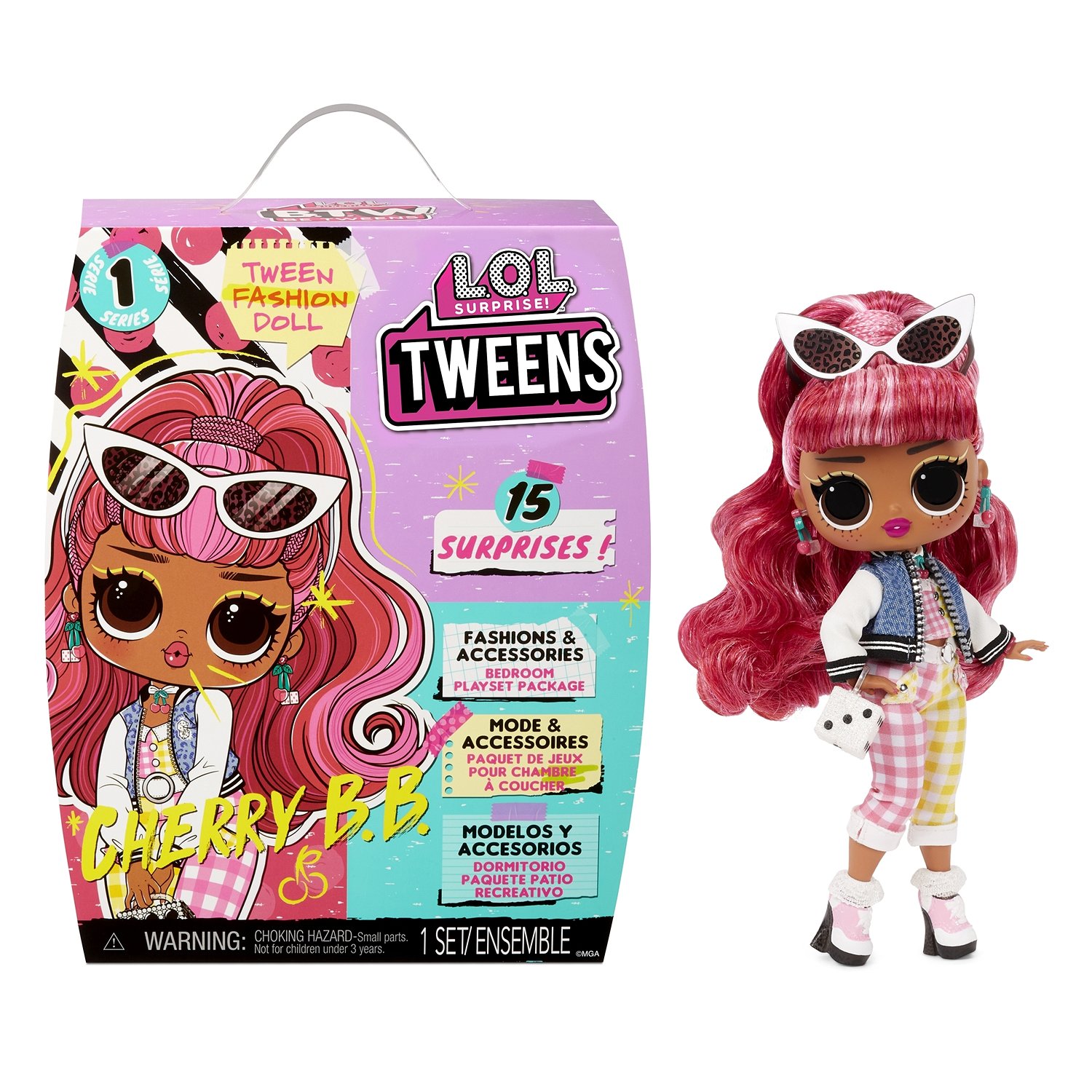 Кукла L.O.L. Surprise Tweens Fashion Doll Cherry BB
