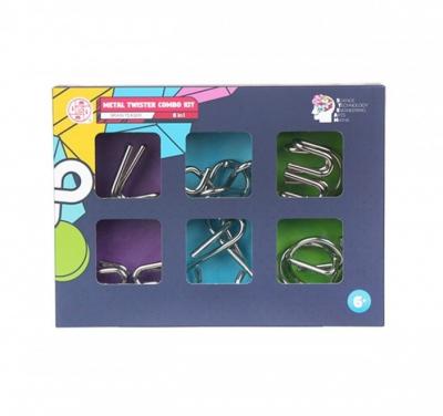 Металлическая головоломка 6 в 1