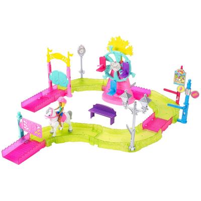 Игровой набор Barbie Барби в движении Парк аттракционов