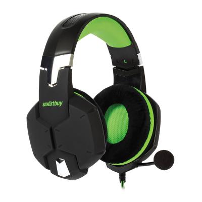 Гарнитура игровая Smartbuy Rush Viper SBHG-2100, черно-зеленый