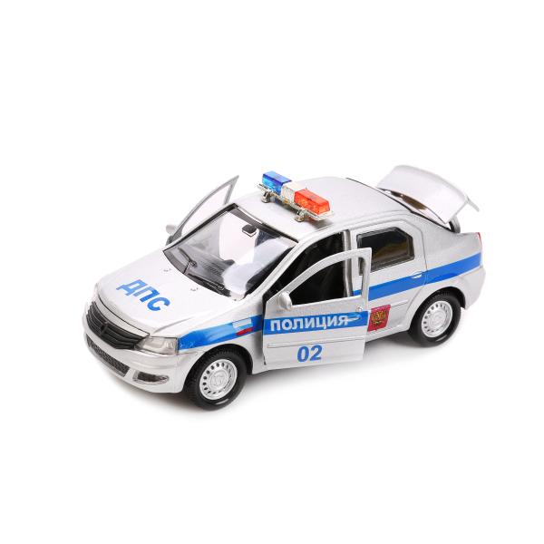 Машина инерционная Технопарк "Renault Logan" Полиция