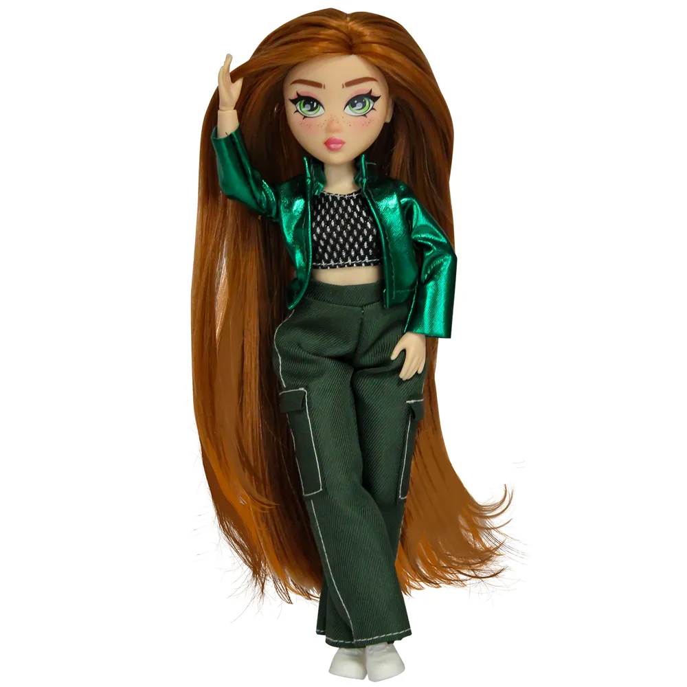Модная кукла Funky Toys коллекция Glam Teens Джинни с аксессуарами, 25 см Модная кукла Funky Toys коллекция Glam Teens Джинни с аксессуарами, 25 см