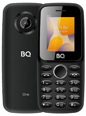 Телефон BQ 1800L One, черный