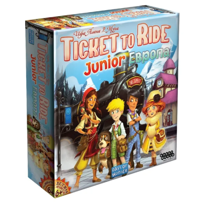 Настольная игра Hobby World Ticket to Ride Junior: Европа детская, 1867