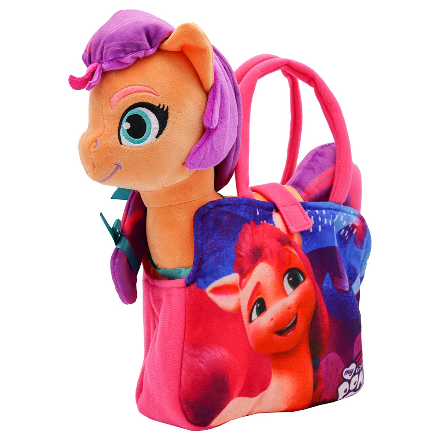 Мягкая игрушка YuMe My Little Pony, пони в сумочке Санни, 25 см купить с  доставкой — 3 790 руб.. Фото, отзывы, выгодные цены.