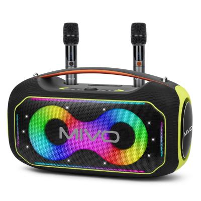 Беспроводная портативная колонка Mivo MD-162 с караоке/300Вт Беспроводная портативная колонка Mivo MD-162 с караоке/300Вт