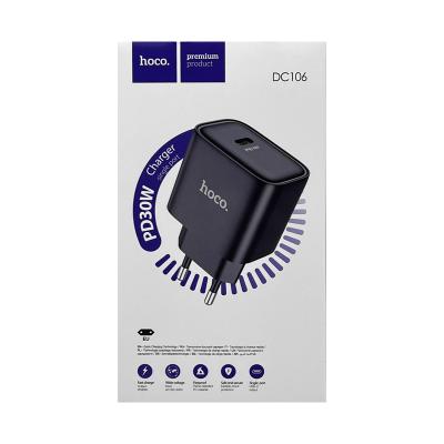 Зарядный адаптер Borofone DС106 PD30W черный