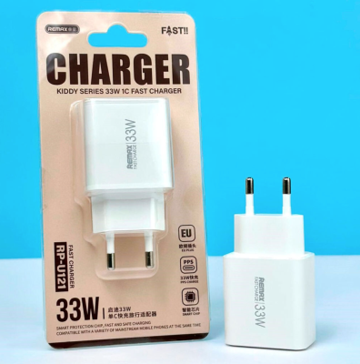 Зарядник с выходом Type-C Remax RP-U121 PD33W Зарядник с выходом Type-C Remax RP-U121 PD33W