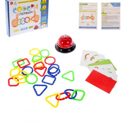 Настольная игра Лас Играс Собери первым Настольная игра Лас Играс Собери первым