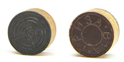 Наклейка для кия "Гриза III" (M) коричневая 13.5 мм