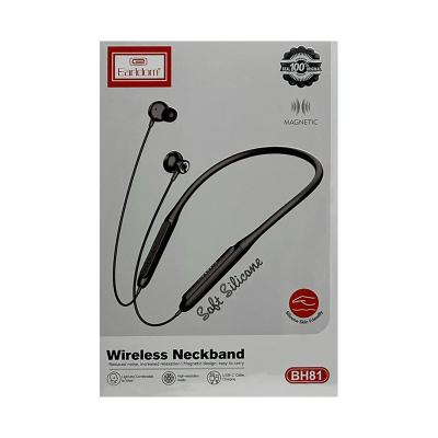 Наушники беспроводные Earldom BH81 черный (спорт)