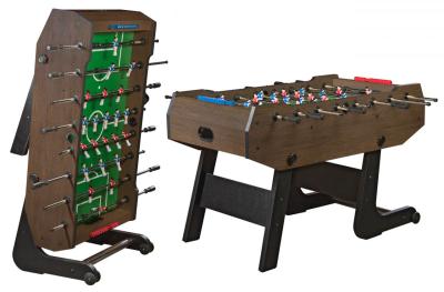 Игровой стол - футбол складной "Maccabi" (140x75x89, венге)