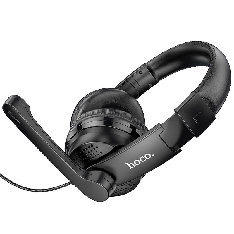 Наушники W103 Gaming headphones проводные HOCO черные