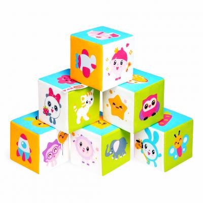 Игрушка Мякиши кубики Малышарики Предметики