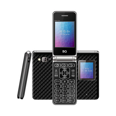 Телефон BQ 2446 Dream Duo, черный