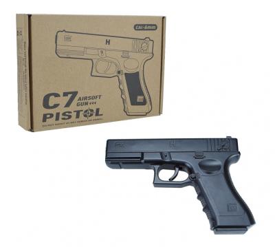 Игрушечный пистолет C7 Airsoft Gun Glock