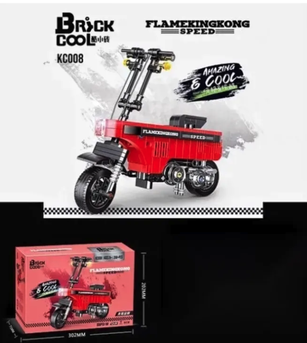 Конструктор Brick Cool скутер 356 деталей zal