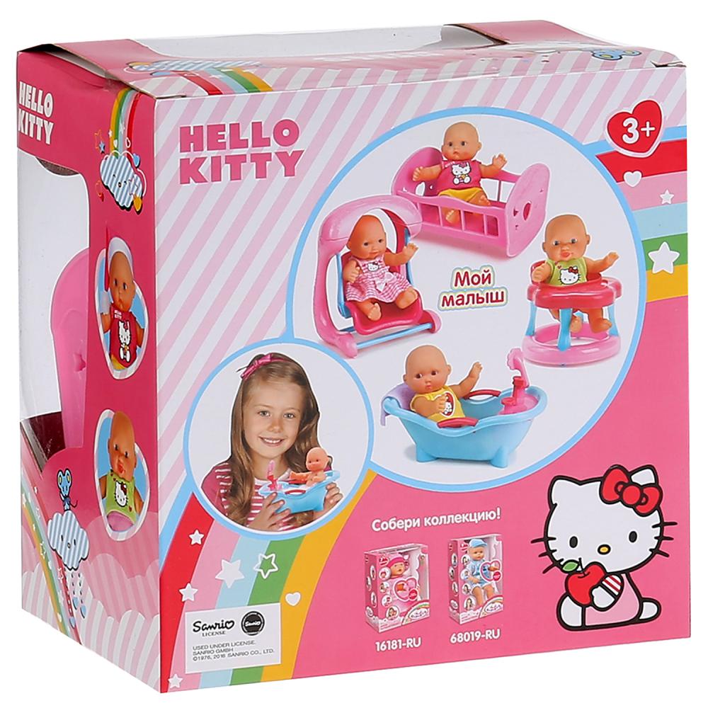 Игрушка Карапуз Пупс Hello Kitty 10 см с аксессуарами