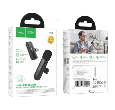 Микрофон петличный для телефона Type-C L20