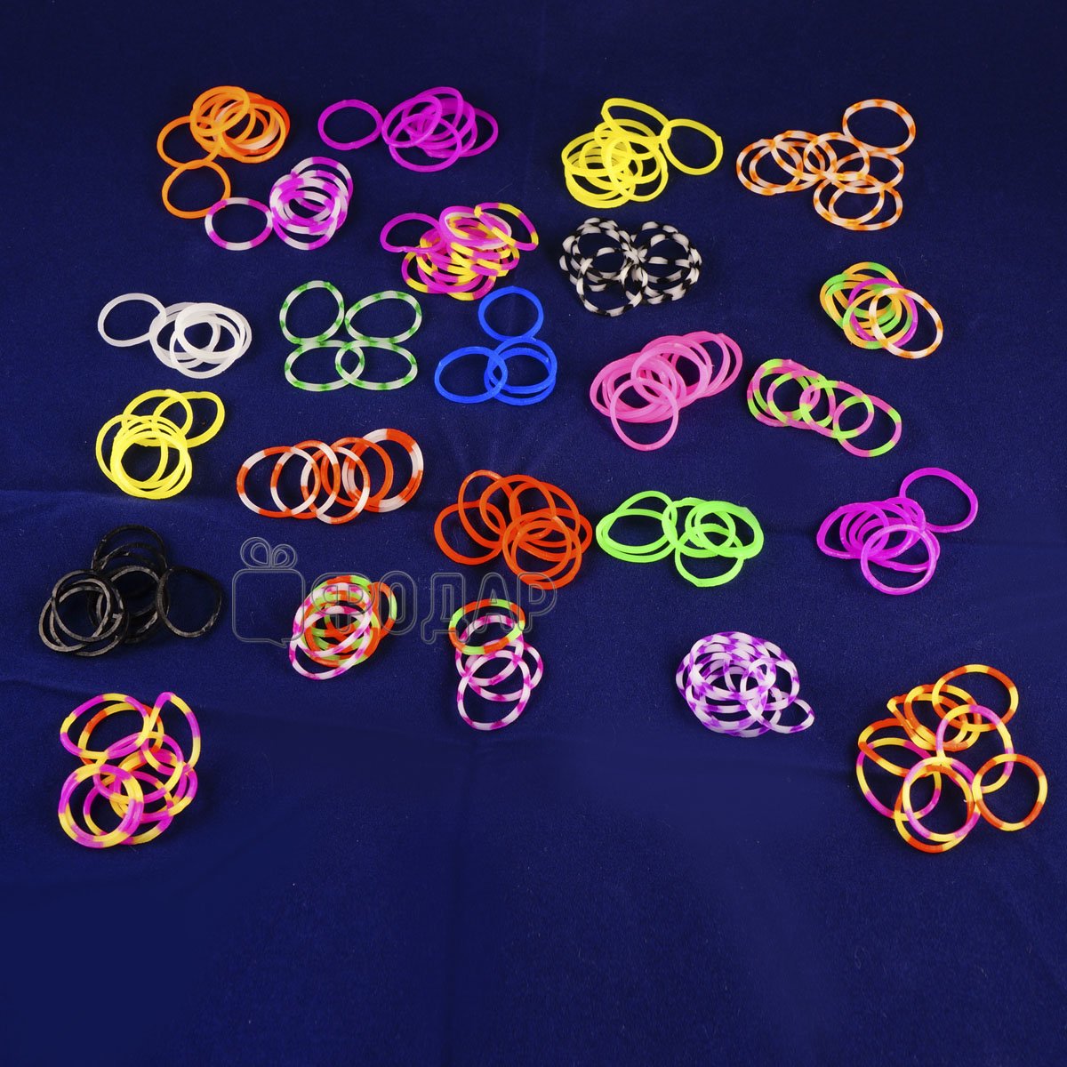 10000 Набор плетение браслетов из резинок Rainbow Loom Bands 10000 Набор плетение браслетов из резинок Rainbow Loom Bands