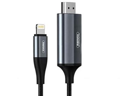 Кабель Remax RC-C017i Lightning to HDMI 2 м, серый