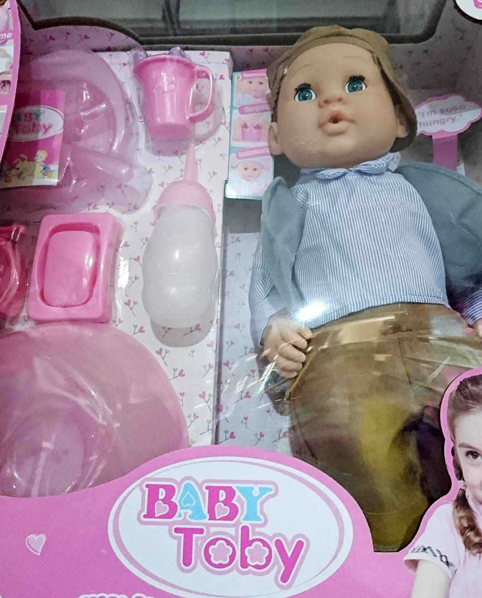 Кукла Baby Toby Мальчик функциональная с аксессуарами