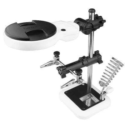 Лупа настольная с подсветкой MG16129AC