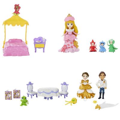 Hasbro Disney Princess Маленькая кукла и сцена из фильма