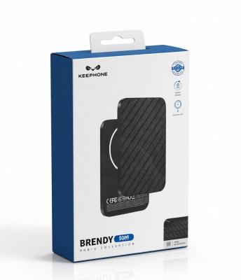 Внешний аккумулятор Keephone Kevlar Brendy MagSafe 5000 черный